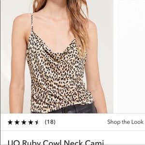 UO Ruby Cowl Neck Tank NWT